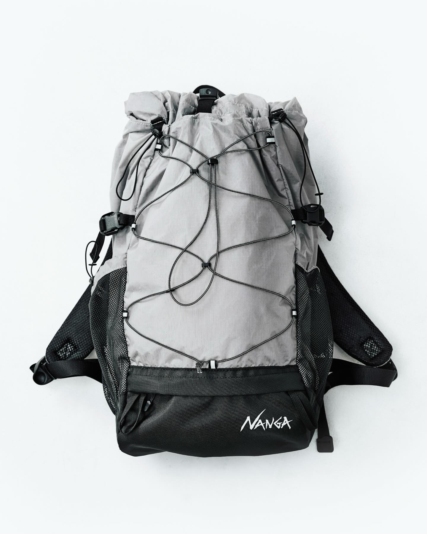NANGA Fibermax TUL BACKPACK・グレー・正面
