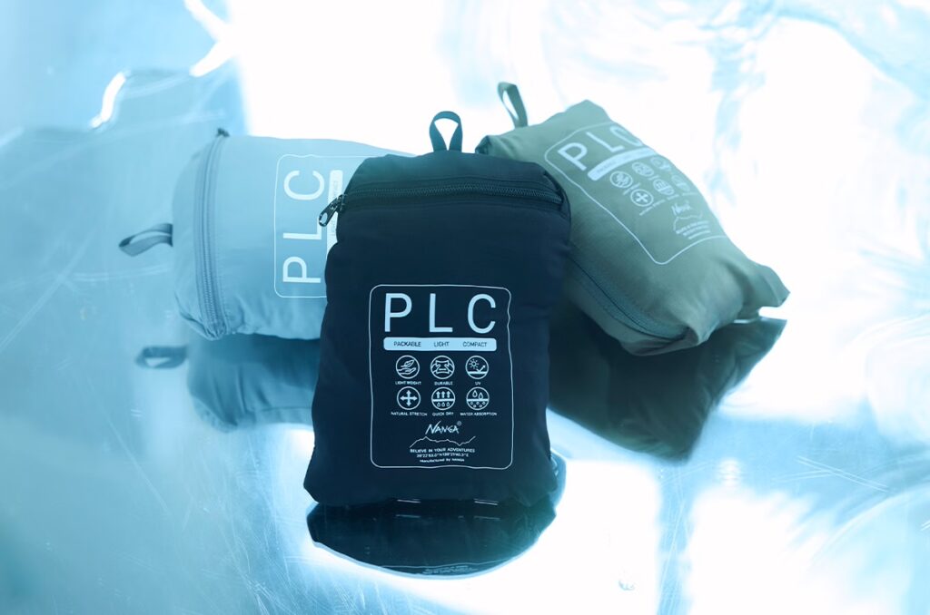 NANGA PLC EXCURSION パッカブル収納時の3色比較